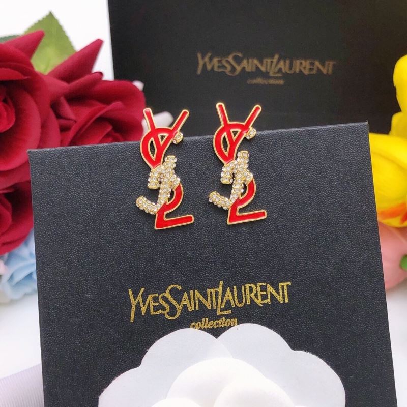 Ysl Earrings - Click Image to Close